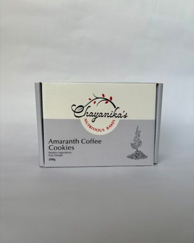 Amaranth Coffee Cookies (Gluten Free)