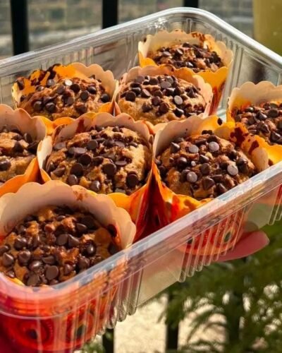 Zero Added Sugar Chocolate Muffins