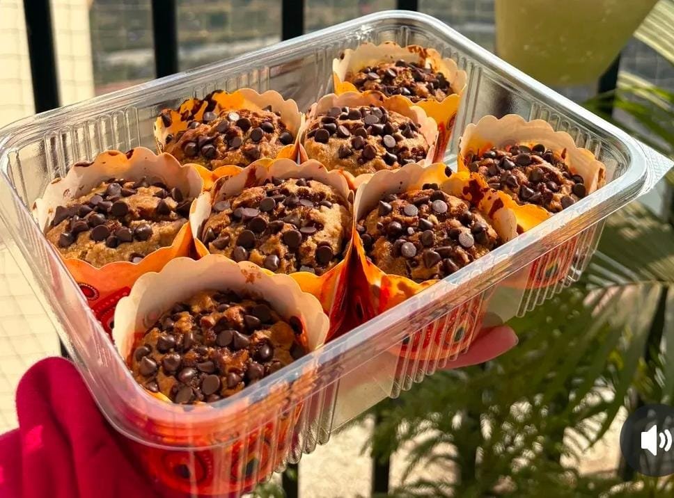 Zero Added Sugar Chocolate Muffins